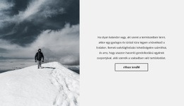 Havas Csúcsokon - HTML Sablon Kód