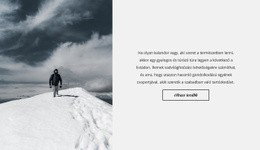 Havas Csúcsokon - Websablon