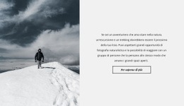 Sulle Vette Innevate - Semplice Costruttore Di Siti Web