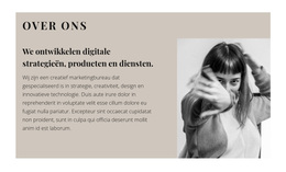 Leer Ons Nader Kennen - Modern WordPress-Thema