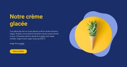 Générateur De Maquette De Site Web Pour Notre Glacier