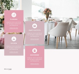Das Beste Website-Design Für Kreieren Sie Ihre Einzigartige Hochzeit