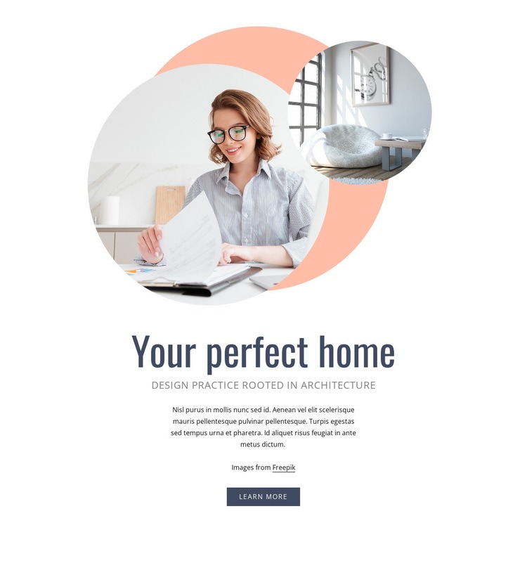 Váš dokonalý domov Html Website Builder