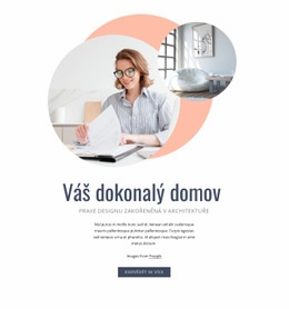 Váš Dokonalý Domov Čistá A Minimální Šablona