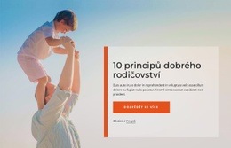 Zásady Dobrého Rodičovství – Web Se Stažením Šablony HTML