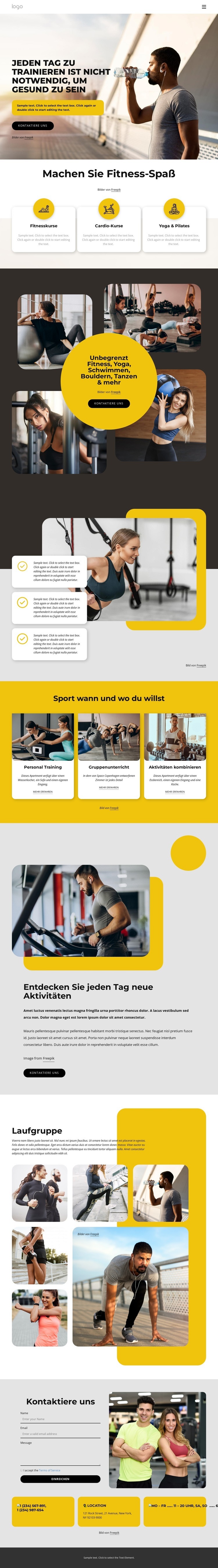 Buchen Sie Ihr Training Vorlage