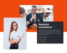 Nuestros Consultores - HTML Website Builder