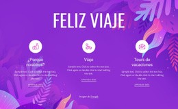 Creador De Páginas Para Feliz Viaje