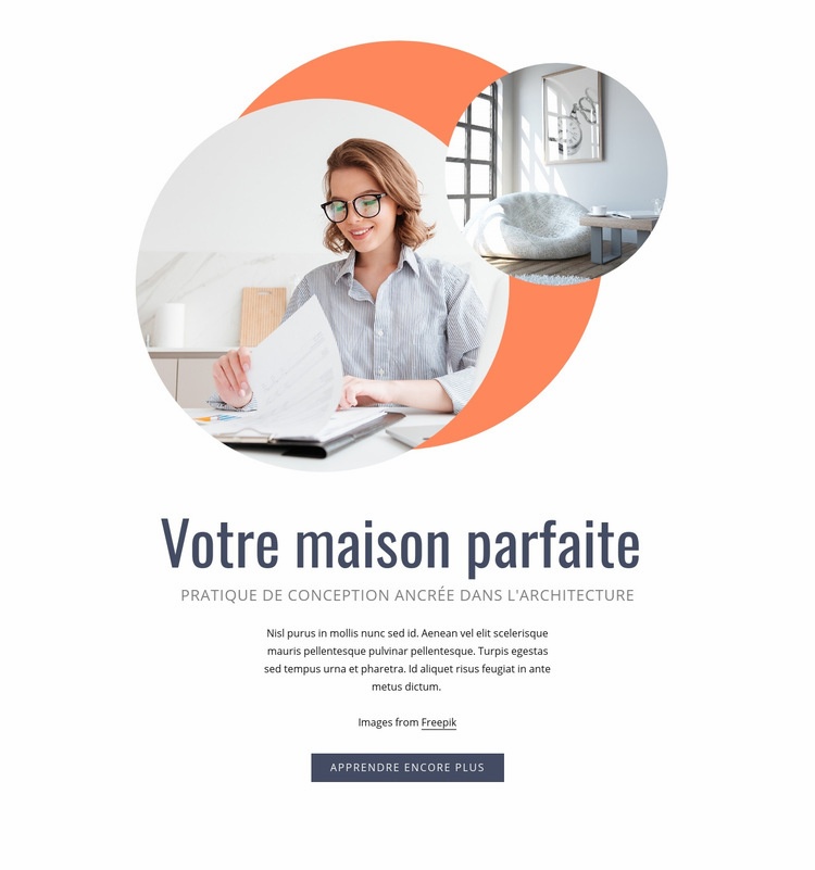 Votre maison parfaite Conception de site Web