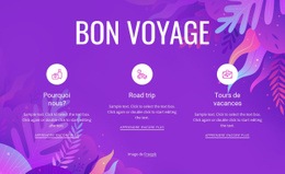 Bon Voyage - HTML File Creator