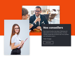 Nos Conseillers - Modèle HTML5 Réactif