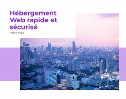 Hébergement Web Rapide - Modèle Ultime D'Une Page