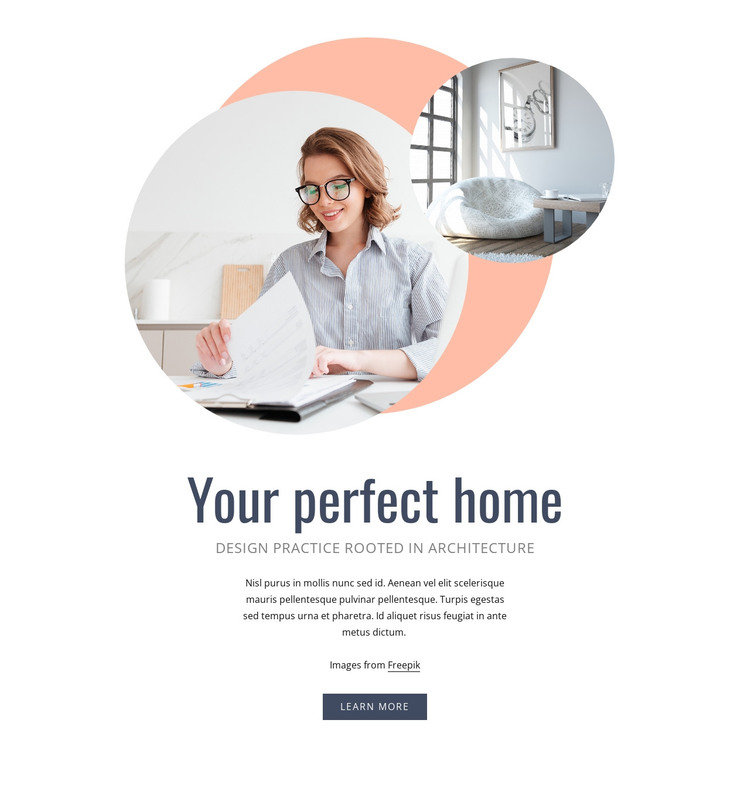 Your perfect home HTML Template