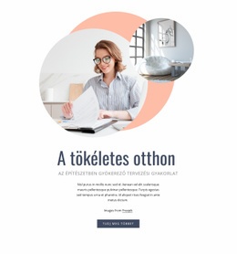 A Tökéletes Otthonod – Többcélú Kreatív Sablon