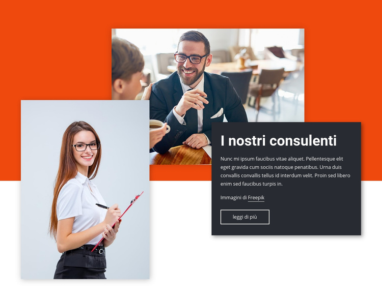 I nostri consulenti Tema WordPress