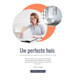 Uw Perfecte Huis Schone En Minimale Sjabloon