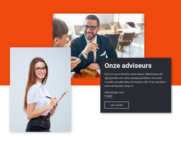 Onze Adviseurs - Geweldig WordPress-Thema