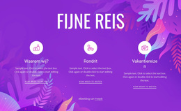 Fijne Reis - WordPress-Sjabloon