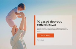 Zasady Dobrego Rodzicielstwa - Łatwy W Użyciu Motyw WordPress