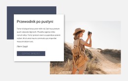 Przewodnik Po Pustyni Szablon Witryny CSS