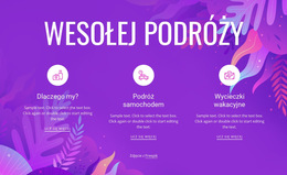 Wesołej Podróży - Darmowy Szablon Strony Internetowej