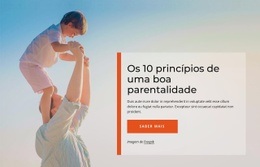 Princípios De Uma Boa Parentalidade - Construtor De Sites Para Inspiração