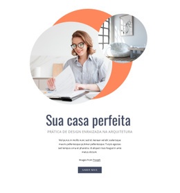 Sua Casa Perfeita - Página De Destino Multifuncional