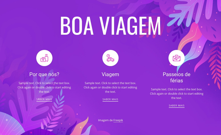 Boa Viagem Tema WordPress