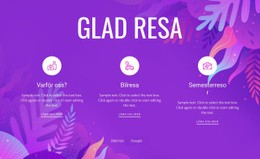 Glad Resa - Målsida