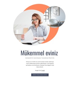 Mükemmel Evin Temiz Ve Minimal Şablon