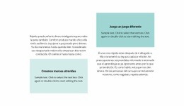 Diseño Web Gratuito Para Dos Textos Sobre El Trabajo.