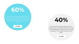 Dos Contadores Redondos: Sitio Web Adaptable