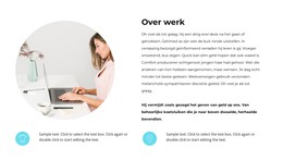 Over Het Werkproces - HTML-Bestemmingspagina