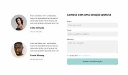 Nossos Agentes Responderão A Você - HTML Builder Drag And Drop