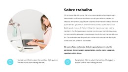 Sobre O Processo De Trabalho Modelo De Site HTML CSS