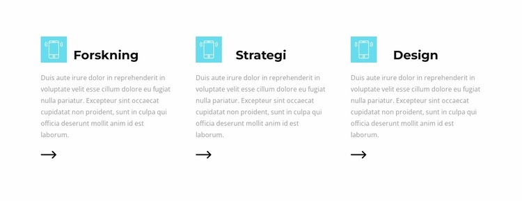 Strategi och seger Hemsidedesign