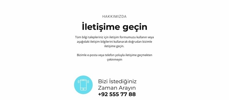 arama iste HTML5 Şablonu