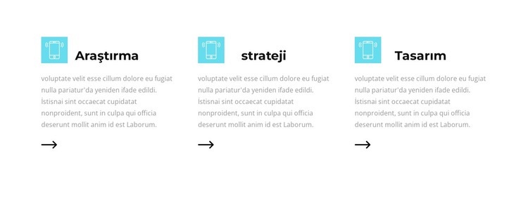 Strateji ve zafer HTML5 Şablonu