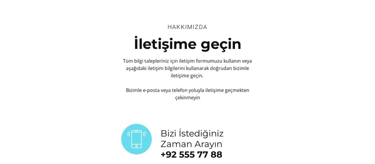 arama iste WordPress Teması