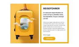 Weltreiseführer Tabellen-CSS-Vorlage