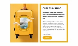 Impresionante Diseño De Sitio Web Para Guia Mundial De Viajes