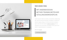 Neues Design Für Wir Bieten Schulungsworkshops An