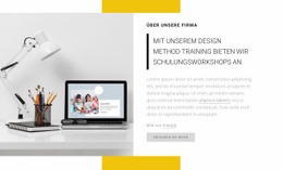 Wir Bieten Schulungsworkshops An - HTML Builder Online