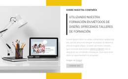 Ofrecemos Talleres De Formación - Diseño De Sitio Moderno