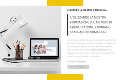 Funzionalità Di Layout Per Forniamo Seminari Di Formazione