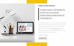 Construtor De Sites Exclusivo Para Oferecemos Workshops De Treinamento