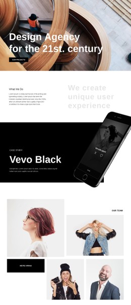 Design Agency Site Template