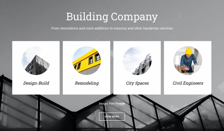 Planning city spaces Html Website Builder