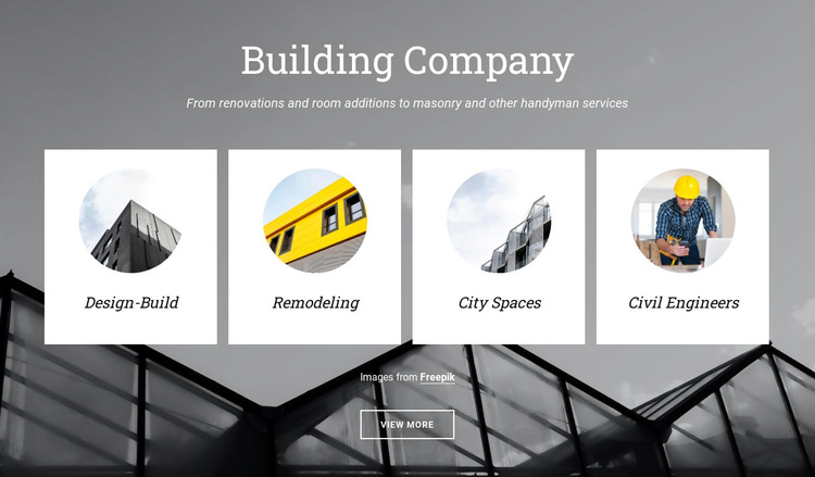 Planning city spaces HTML5 Template