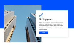 İnşaat Öncesi Ve Planlama - Ücretsiz HTML Şablonu